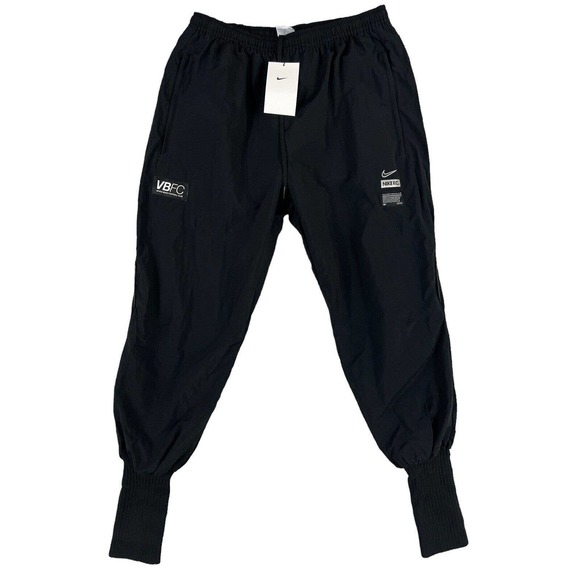 NWT Nike FC Woven Cuff Soccer Training Pants Black Men Sz‎ S - Picture 1 of 6